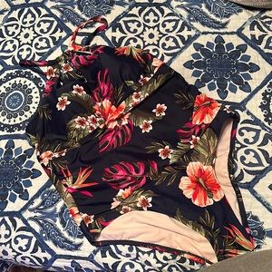 18W One Piece Swimsuit